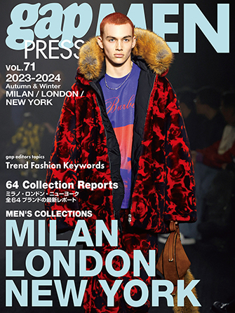 gap PRESS MEN vol.71 MILAN / LONDON / NEW YORK